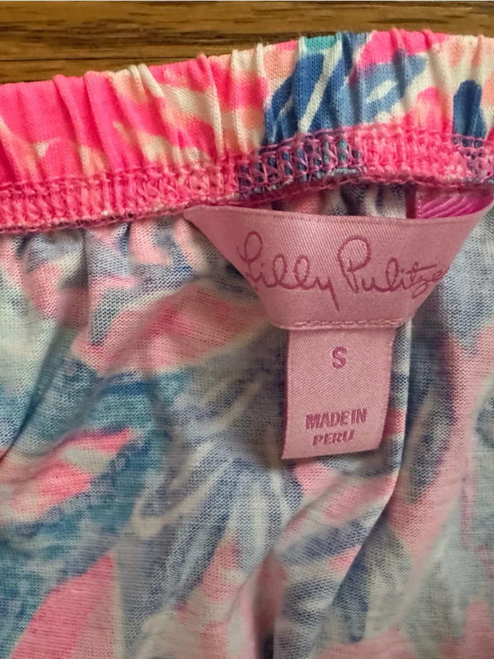 💙💕Lilly Pulitzer Pink Blue Strapless Light Paschs Aquadesiac Print Dress S💙💕 - Picture 9 of 11
